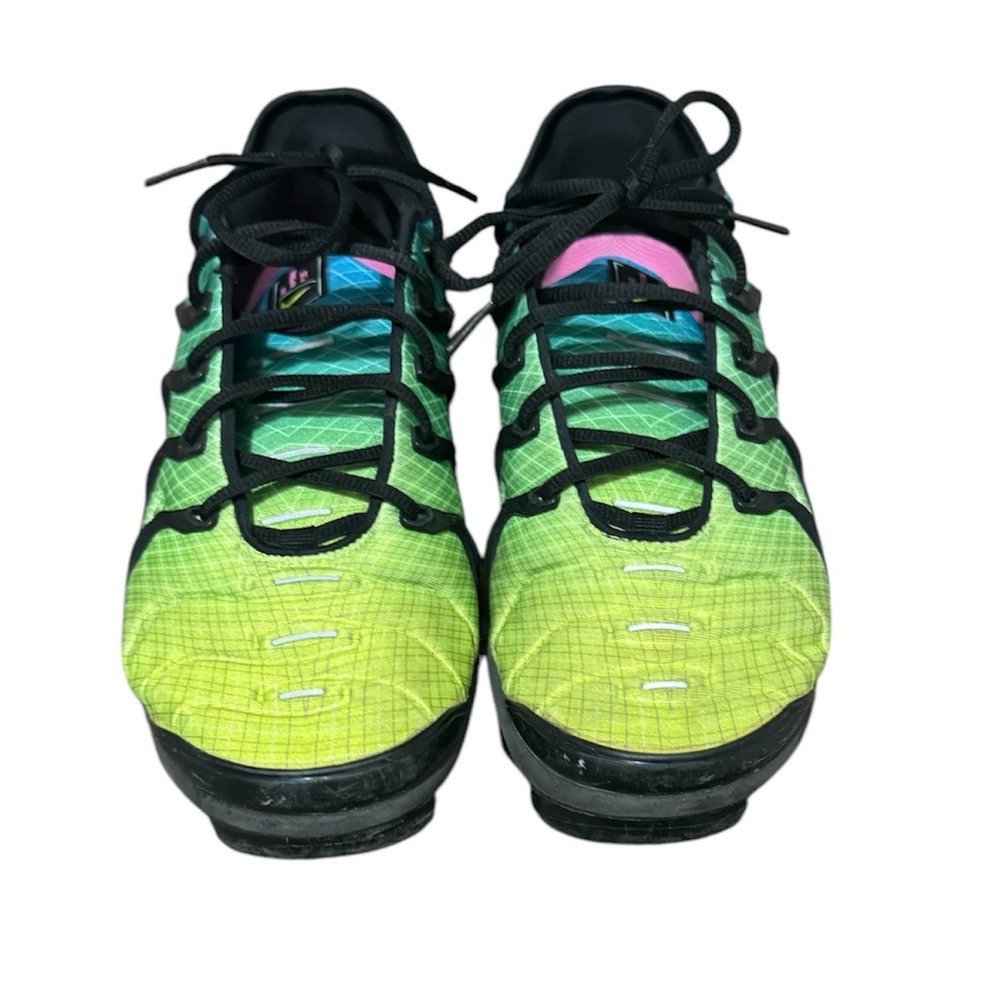 Nike Air Vapomax plus aurora green size 10 running shoe Athletic sporty - Picture 5 of 8